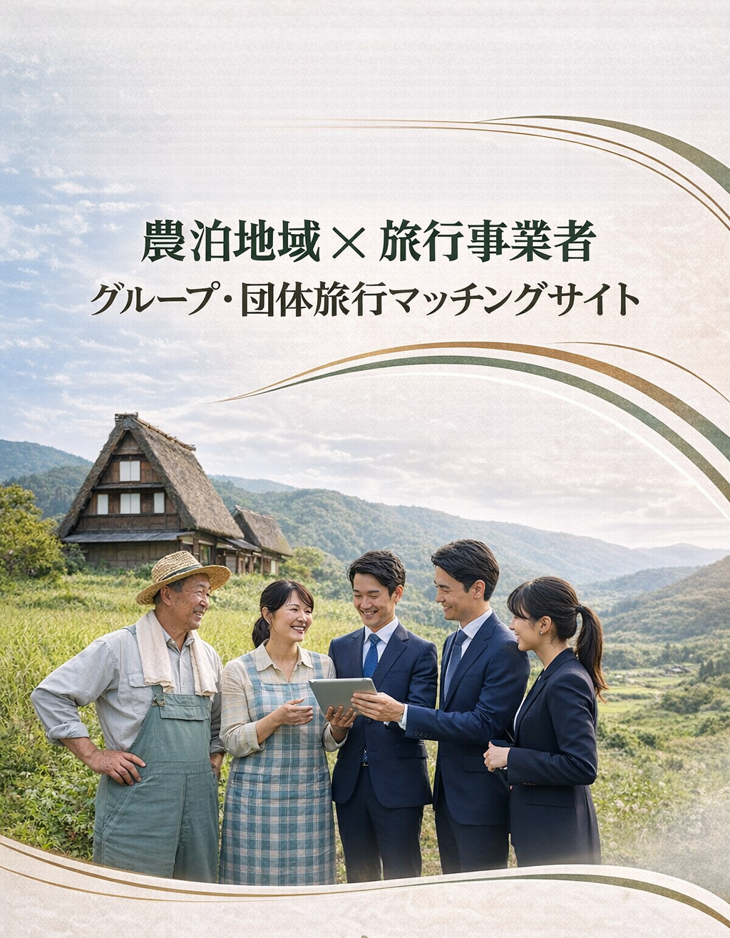 農泊グループ・団体旅行マッチングサイト